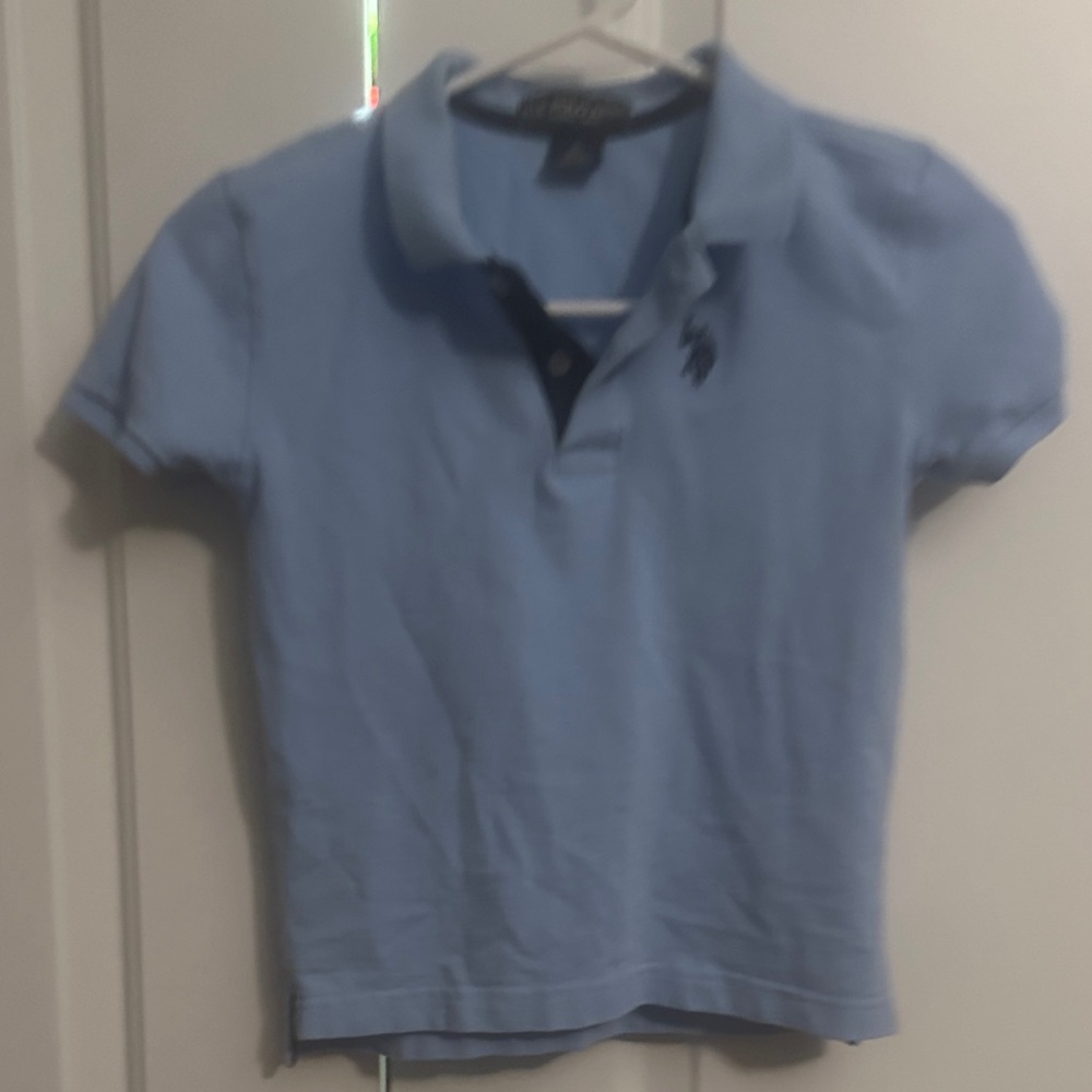 Kids Blue Polo Shirt